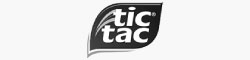 Черно белый логотип Тик Так