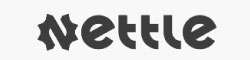 Черно белый логотип ETTLE