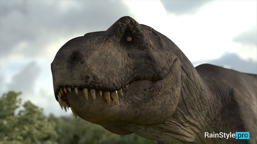Модель динозавра T-rex